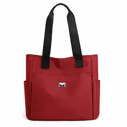 Fashion Shopping Ladies Bag (Cherry Red)