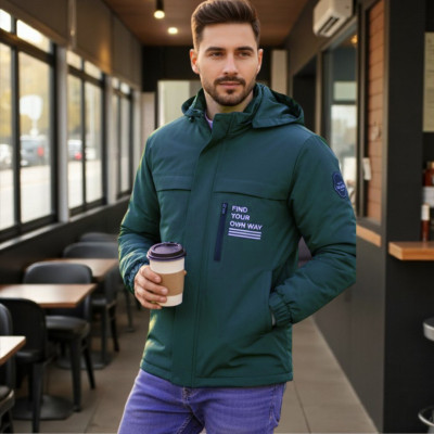 " Premium Hoodie Padding Jacket "