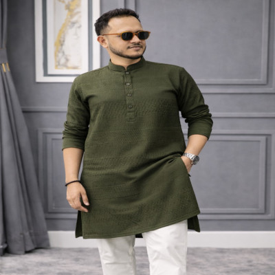 Chinese Popcorn Panjabi Exclusive(Colour-Olive) - 1016